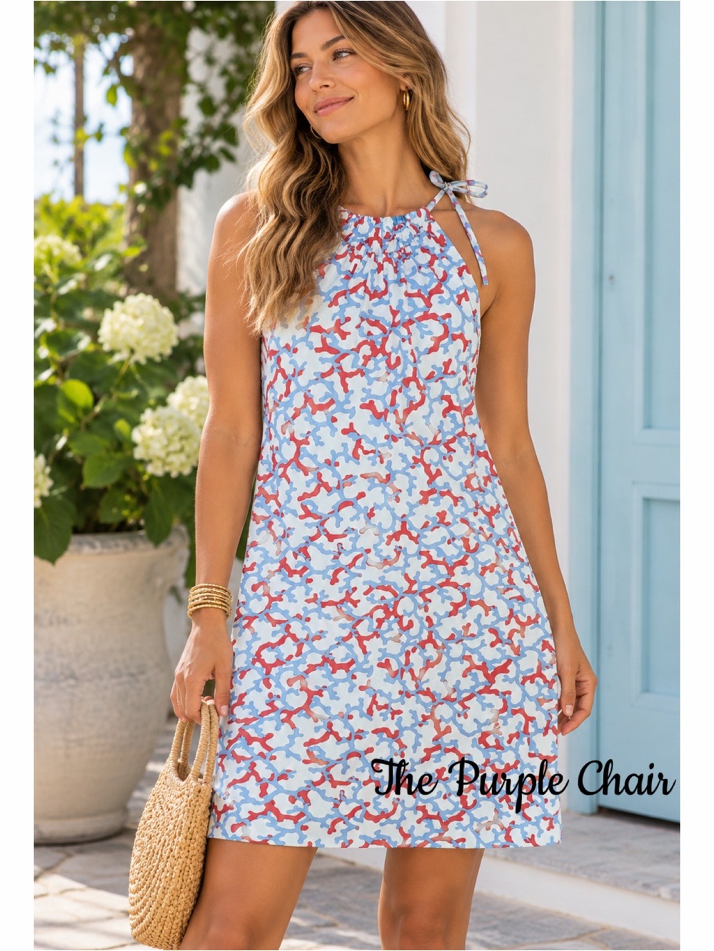 J McLAUGHLIN Sleeveless Maria Halter Dress S